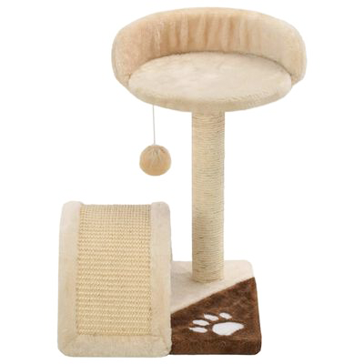 Relipet RL17545 Fashionable Sisal Cat Climbing Tower - Inexpensive Interactive Scratching Submit in a Cute Design